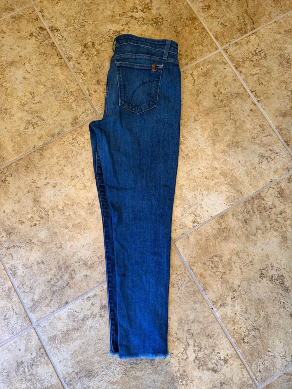 Joe’s Women's Dark Blue Straight-Leg Jeans